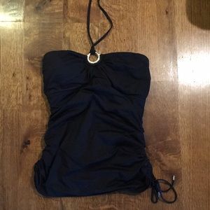 Black Michael Kors bathing suit top only